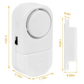 LD-9806 Kablosuz Alarm Sistemi Kapı Pencere Alarmı Hırsız ALARMI - 7