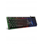 Stalker warrior K9 RGB Rainbow Ledli Gaming Oyuncu Klavyesi Mekanik Hisli Metal Taban - 2