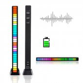 Rgb Çubuk Sese Duyarlı Ekolayzer (şarjlı-taşınabilir) Sese Duyarlı Ekolayzer - 1