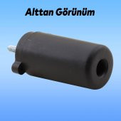 Gizli Mobilya Kanepe Sehpa TV Ünitesi Koltuk Orta Destek Ayağı Ayarlanabilir 9.5 cm Siyah Baza Ayak - 4