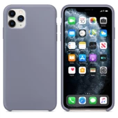 Apple iPhone 11 Pro Altı Açık Liquit Lansman Silikon Elegant Mavi - 1