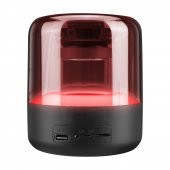 JapanEx Z5 Kablosuz Bluetooth Hoparlör Led Işıklı - Siyah - 5