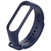 Xiaomi Mi Band 3 Silikon Kordon Lacivert - 1
