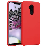 Huawei Mate 20 Lite İnce Mat Silikon Kılıf Kırmızı - 1