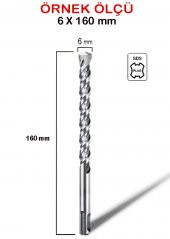 Gfb Sds Plus Beton Duvar Matkap Ucu 7 X 110 Mm - 2