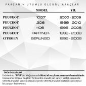 Peugeot 206,406, Partner-Citroen Berlingo için Pedal Lastiği - 2