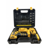 Bauer Alman 27 Parça Uç Hediyeli 58 V 8 Ah Darbeli Metal Şanzuman Çift Akülü Şarjlı Vidalama Matkap - 4
