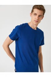 Slim Fit Basic Tişört thumbnail 7