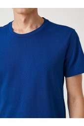 Slim Fit Basic Tişört thumbnail 11