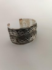 Eskitme Görünümlü Metal Kadın Bilezik 001 - 3