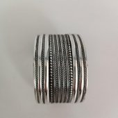 Eskitme Görünümlü Metal Kadın Bilezik 003 - 3