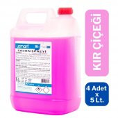 Uzman Oda ve Çamaşır Parfümü 5 Litre x 4 Adet - Kır Çiçeği - 1