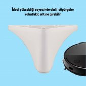 Lüks Mobilya Kanepe Sehpa TV Ünitesi Koltuk Ayağı 10 cm Beyaz Baza Ayak thumbnail 6