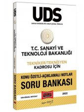 UDS T.C. Sanayi ve Teknoloji Bakanlığı Tekniker Tek Konu Özetli Soru Ban Unvan Değişikliği Yargı - 1