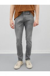 Erkek Jean Pantolon Gri - 3