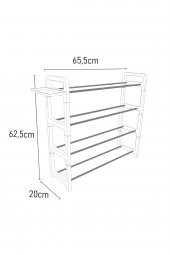 2 li Pratik Ayakkabılık Seti (1 Er Adet Ayakkabılık, Kerata ) - 3