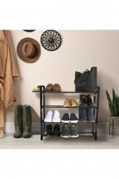 2 li Pratik Ayakkabılık Seti (1 Er Adet Ayakkabılık, Kerata ) - 4