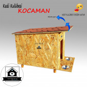 Kedi Kulübesi Kocamanred - Kedi Evi - Shıngle Çatı Kaplamalı - 2