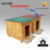 Kedi Kulübesi Kocamanred - Kedi Evi - Shıngle Çatı Kaplamalı - 5
