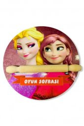 Elsa Ve Anna Ahşap Oyun Hamur Sofrası - 1