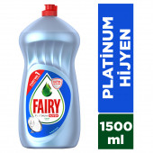 Fairy Platinum Hijyen Sıvı Bulaşık Deterjanı 1500 Ml - 2 ADET - 1