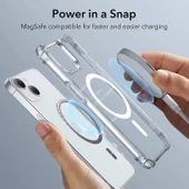 Apple iPhone 11 Pro Magsafe Şeffaf Silikon Kılıf - 5