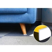 BUFFER® Çok Amaçlı Tüm Yüzeylerde Kullanıma Uygun Beyaz Çift Taraflı Köpük Sünger Montaj Bant - 9