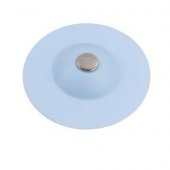 BUFFER® Silikon Malzeme Banyo Mutfak Gider Evye Lavabo İçine Çöp Tıpası Kaydırmaz Süzgeç Çeşitleri M - 4