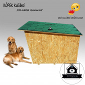 Köpek Kulübesi Greenroof Xxl Dev - Shıngle Kaplamalı Ahşap Kulübe - 5
