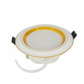 5 WATT LED SPOT BEYAZ - GOLD KASA ÇİFT RENK (BEYAZ IŞIK VE GÜN IŞIĞI) HL-6009B - 1