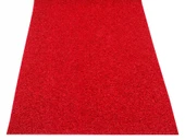 COLOURMAT Kaydırmaz Kaymaz Yolluk Karmaşık Halı Kıvırcık Paspas 1,2mt (KIRMIZI) - 4