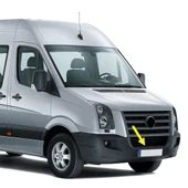VW Crafter 2006-2016 Ön Tampon Orta Izgara Basamak 2E0807396 thumbnail 1