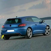 VW Scirocco R-Line 2009-2014 Arka Tampon Sol Reflektörü 1K8945105B - 1