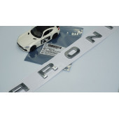 DK Tuning Seat Arona Krom ABS 3M 3D Bagaj Yazı Logo Orjinal Ürün - 4