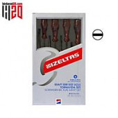 İzeltaş Kraft Seri Düz Uçlu Tornavida Seti (8 Parça) 4100008108 - 2
