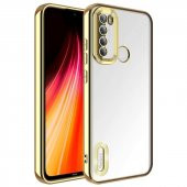 Xiaomi Redmi Note 8 Kılıf Logo Gösteren Şeffaf Şık Lüx Silikon - 6