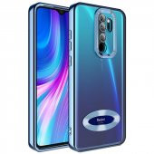 Xiaomi Redmi Note 8 Pro Kılıf Logo Gösteren Şeffaf Şık Lüx Silikon - 4