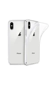 Apple iPhone XS Premium Silikon Kılıf Şeffaf - 1