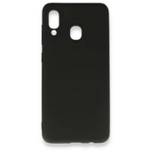 Samsung Galaxy A20 (A205F) Premium Silikon Kılıf Siyah - 1