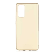 Samsung Galaxy S20 Ultra Premium Silikon Kılıf Gold - 1