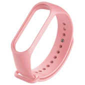 Xiaomi Mi Band 4 Silikon Kordon Pembe - 1
