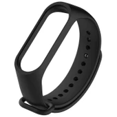 Xiaomi Mi Band 4 Silikon Kordon Siyah - 1