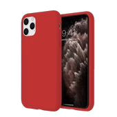 Apple iPhone 11 Pro İnce Mat Silikon Kılıf Kırmızı - 1
