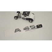 A45 S Bagaj Krom Metal 3M 3D Yazı Logo thumbnail 6