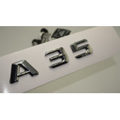 A35 Bagaj Krom Metal 3M 3D Yazı Logo thumbnail 1