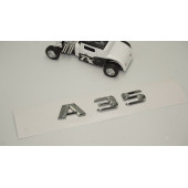 A35 Bagaj Krom Metal 3M 3D Yazı Logo thumbnail 2