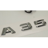 A35 Bagaj Krom Metal 3M 3D Yazı Logo thumbnail 3