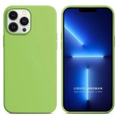 Apple iPhone 14 Pro 6.1'' Liquit Lansman Silikon Yeşil thumbnail 1