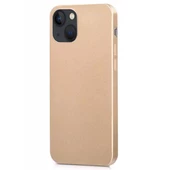 Apple iPhone 14 Pro (6.1'') Premium Silikon Kılıf Gold thumbnail 1