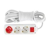 Almera 3'Lü 5 Mt Anahtarlı Grup Priz Topraklı 5 Metre Uzatma - 1